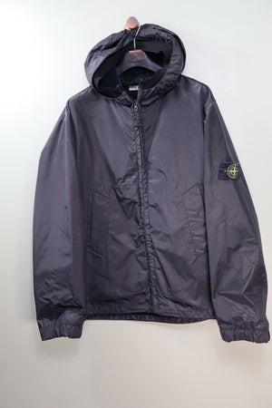 Stone Island Black Nylon Shimmer Jacket