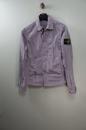 Stone Island Grey Nylon Metal Overshirt