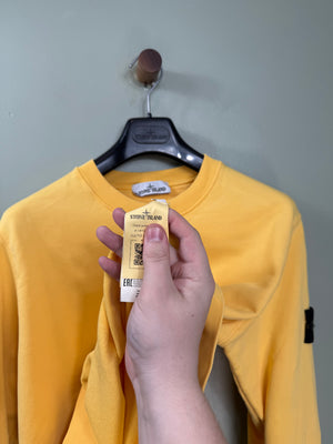 Stone Island Yellow Jumper