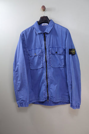 Stone Island Blue Overshirt