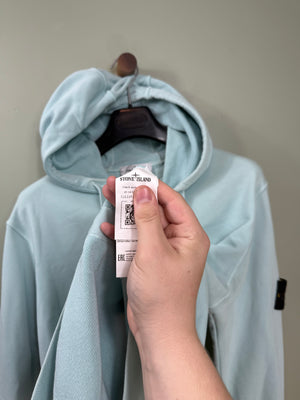 Stone Island Baby Blue Hoodie