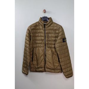 Stone Island Khaki Micro Yarn Down Jacket
