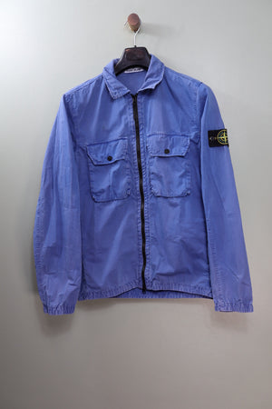 Stone Island Blue Overshirt