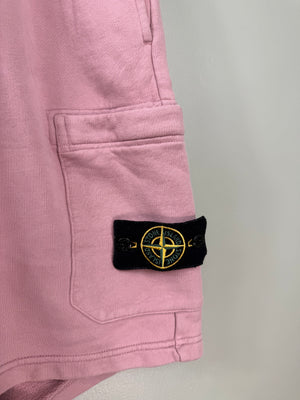 Stone Island Pink Shorts