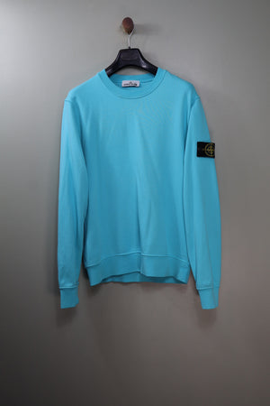 Stone Island Aqua Blue Jumper