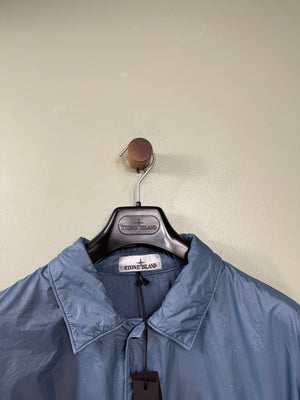 Stone Island Blue Crinkle Reps Jacket