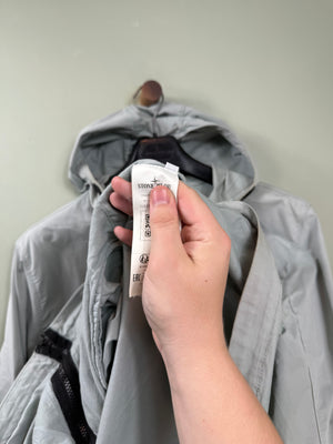 Stone Island Grey Supima Cotton Twill Jacket