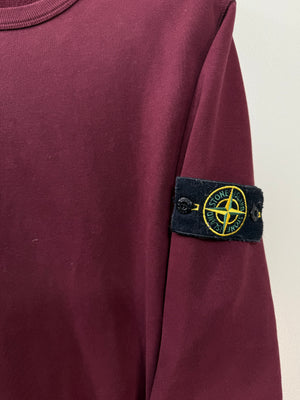 Stone Island Burgundy Jumper