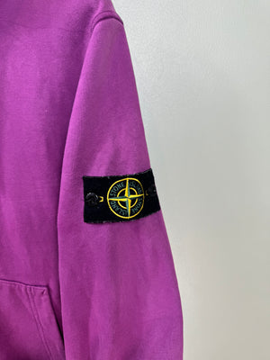 Stone Island Purple Hoodie