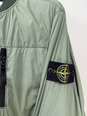 Stone Island Green Skin Touch Bomber