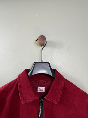 C.P. Company Red Needle Cord Overshirt