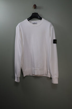 Stone Island White Jumper