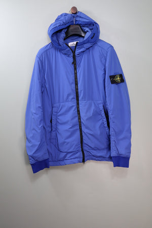 Stone Island Blue Comfort Tech Composite Alpha Jacket