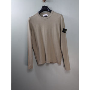 Stone Island Khaki Knit Jumper