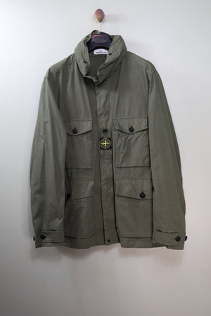 Stone Island Khaki Cotton Cordura Jacket