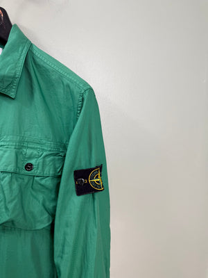 Stone Island Green Overshirt