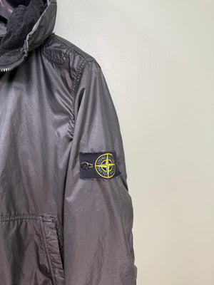 Stone Island Black Lamy Flock Jacket