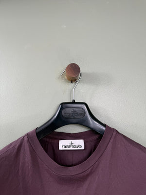 Stone Island Burgundy T-Shirt