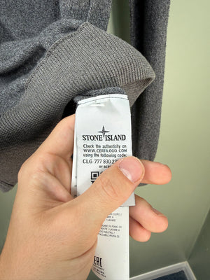 Stone Island Grey Hoodie