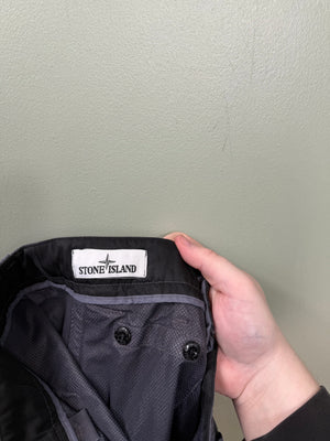 Stone Island Grey Seersucker RE Cargo Bottoms