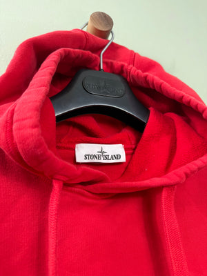 Stone Island Red Hoodie
