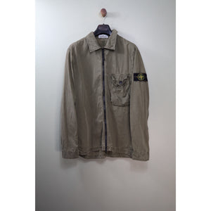 Stone Island Khaki Overshirt