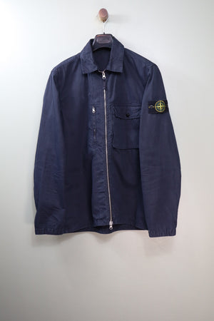 Stone Island Navy Overshirt