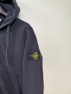 Stone Island Black Zipped Hoodie