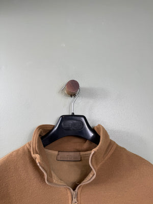 Stone Island Brown Ghost 1/4 Zip Jumper