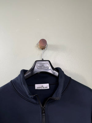 Stone Island Navy 1/4 Zip Jumper