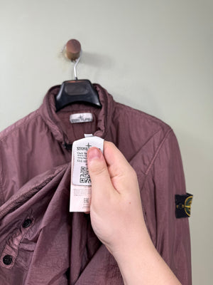 Stone Island Purple Crinkle Reps Jacket