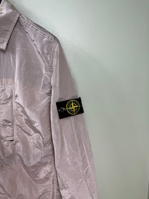 Stone Island Grey Nylon Metal Overshirt