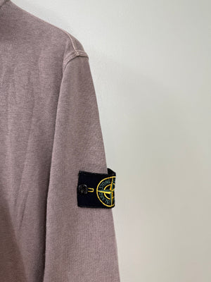 Stone Island Khaki 1/4 Zip Jumper