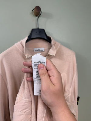 Stone Island Peach 1/4 Zip Jumper