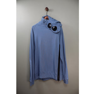C.P. Company Blue Goggle Hoodie