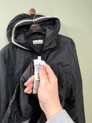Stone Island Black Crinkle Reps Primaloft Jacket