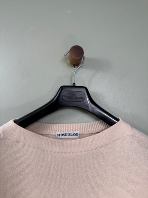 Stone Island Beige Knit Jumper