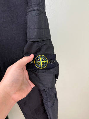 Stone Island Black LO Cargo Bottoms