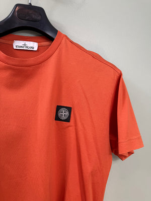 Stone Island Orange T-Shirt