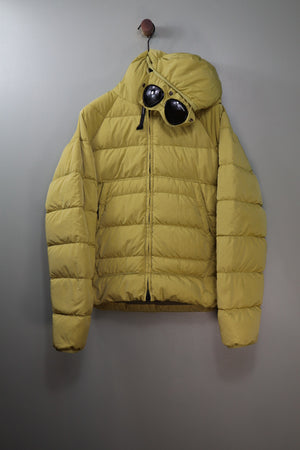 C.P. Company Yellow Eco Chrome-R Down Jacket