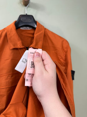 Stone Island Orange Overshirt