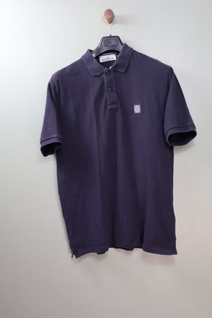 Stone Island Navy Regular Fit Polo