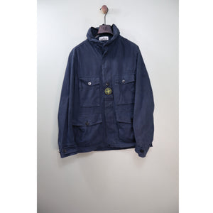 Stone Island Navy Cotton Cordura Jacket