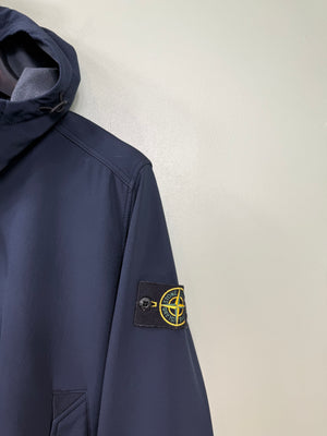 Stone Island Navy Soft Shell Jacket