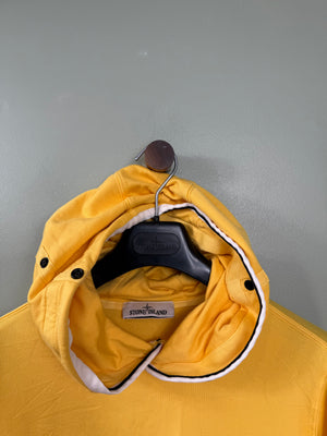 Stone Island Yellow Hoodie
