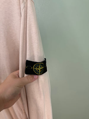 Stone Island Peach 1/4 Zip Jumper