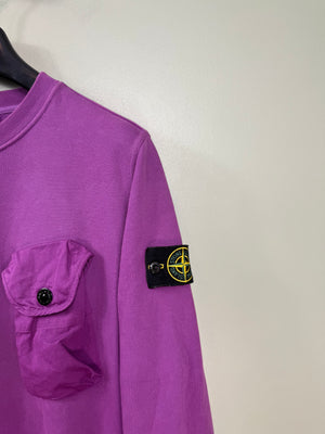 Stone Island Purple Jumper