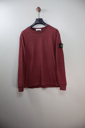 Stone Island Burgundy Jumper