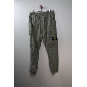Stone Island Green RE-T Cargo Bottoms