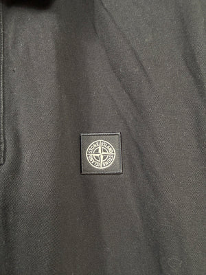 Stone Island Black SL Polo Shirt